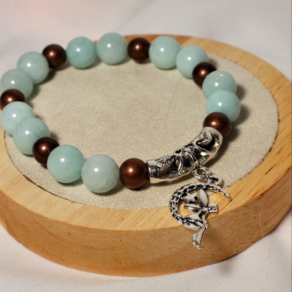 Handmade Aventurine Stone Fairy Bracelet